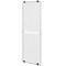3-Pack Black Steel Grid Panels Wall-Mount Display Storage Organizer 24x72 in